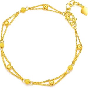 999 24K pure gold bracelet