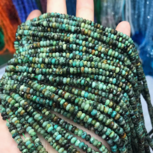 African turquoise beads