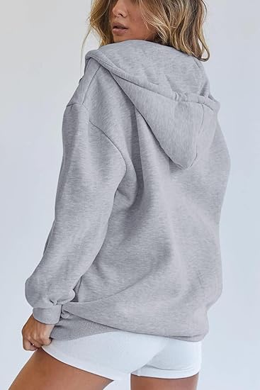 PRETTYGARDEN Women's 2026 Zip Up Y2K Hoodies Casual Long Sleeve Sweatshirts Fall Spring Track Jackets with Pockets - 图片 4